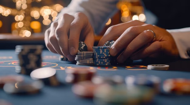 solo toto Three Card Poker live dealer game interface